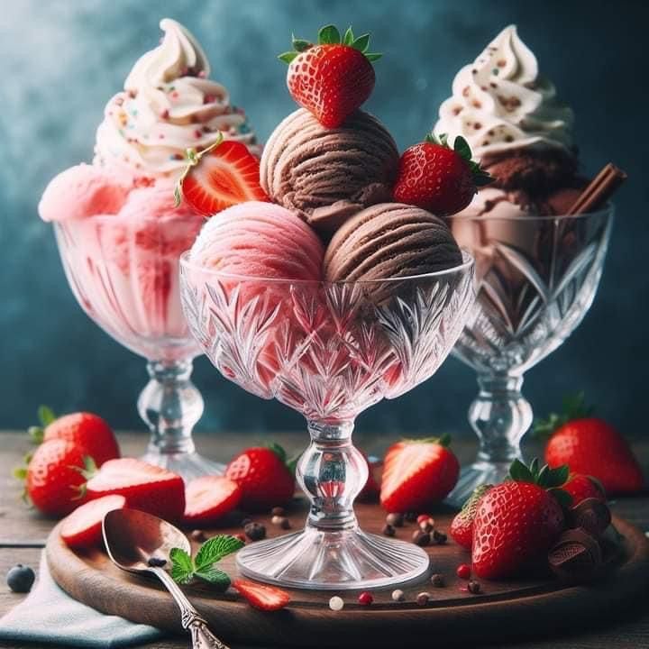 Helado para compartir